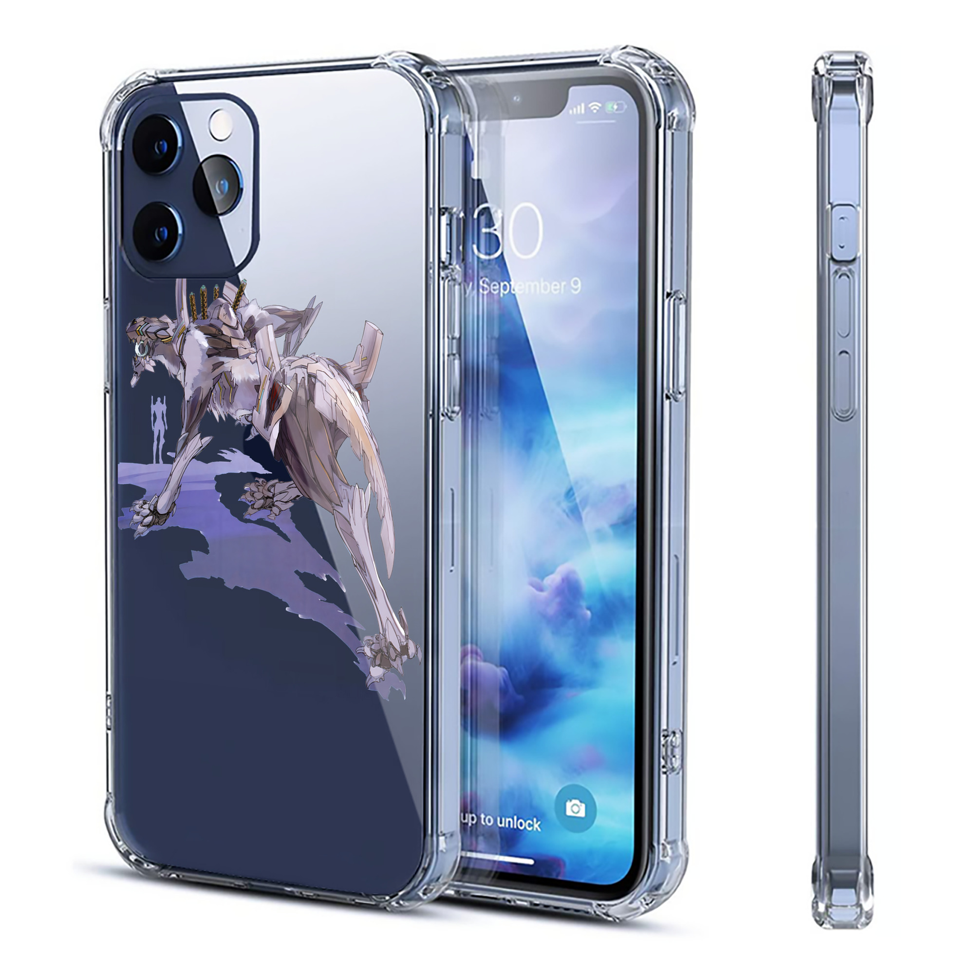 （画像用） EVA 新世紀エヴァンゲリオン 【iPhone 12シリーズ対応】透明スマホケース（クリアソフトケース）